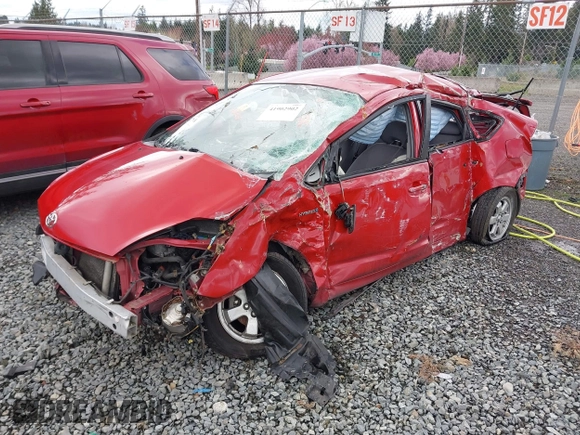 2006 Toyota Prius with VIN JTDKB20U763199377, listed as a IAAI auction lot 41902902 with 1 mi miles. Bid and sale history available at carsss.com. Image 2.