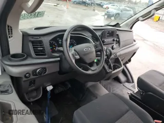 2024 Ford Transit Cargo with VIN 1FTBR1Y82RKA62547, listed as a Copart auction lot 51338505 with 6,979 mi miles and Clean Title. Bid and sale history available at DreamBid. Image 8.