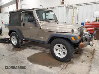 2004 Jeep Wrangler Rubicon with VIN 1J4FA69S34P785281, listed as a Copart auction lot 86594874 with 46,928 mi miles and Clean Title. Bid and sale history available at carsss.com. Image 4.
