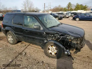 2006 Ford Escape Limited with VIN 1FMYU94196KC82484, listed as a Copart auction lot 48523075 with 208,093 mi miles and Salvage Title. Bid and sale history available at carsss.com. Image 4.