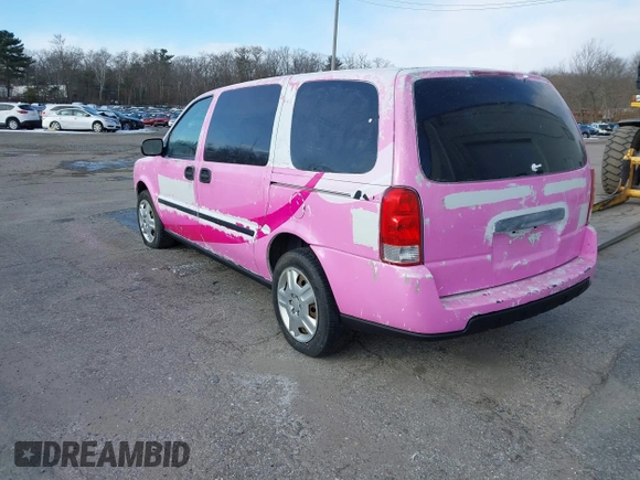 2006 Chevrolet Uplander LS Fleet with VIN 1GNDV23L76D138499, listed as a IAAI auction lot 41241378 with Not Provided miles. Bid and sale history available at carsss.com. Image 3.