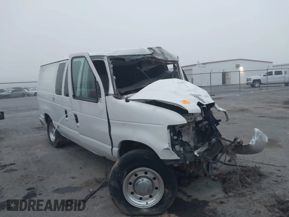 2008 Ford Econoline Cargo Commercial with VIN 1FTNE14WX8DB58166, listed as a IAAI auction lot 41758434 with Not provided miles and . Bid and sale history available at DreamBid. Image 1.