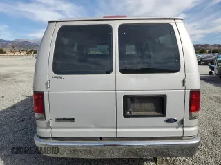 2008 Ford Econoline Passenger XL with VIN 1FMNE11W48DB37734, listed as a Copart auction lot 78738854 with 154,122 mi miles and Clean Title. Bid and sale history available at DreamBid. Image 6.