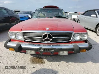 1988 Mercedes-Benz 560 SL with VIN WDBBA48D5JA080412, listed as a Copart auction lot 75046744 with 100,968 mi miles and Salvage Title. Bid and sale history available at DreamBid. Image 5.