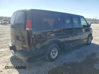 2000 GMC Savana with VIN 1GDFG15R7Y1172918, listed as a Copart auction lot 46619805 with 284,116 mi miles and Salvage Title. Bid and sale history available at carsss.com. Image 3.