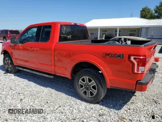 2017 Ford F-150 XL with VIN 1FTEX1EP0HKC31624, listed as a Copart auction lot 49721285 with 118,343 mi miles and Salvage Title. Bid and sale history available at carsss.com. Image 2.