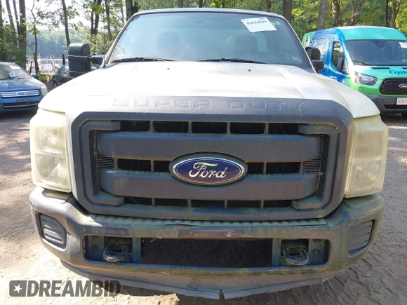 2013 Ford F-250 XL with VIN 1FTBF2A66DEB82141, listed as a IAAI auction lot 42624049 with 89,455 mi miles and . Bid and sale history available at DreamBid. Image 6.