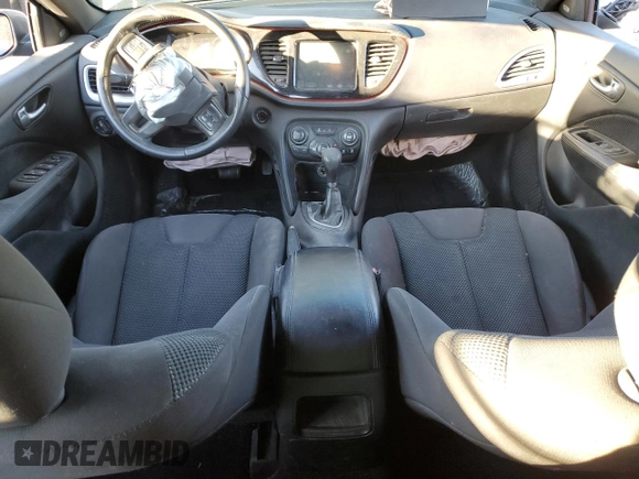 2016 Dodge Dart SXT Sport with VIN 1C3CDFFA6GD821986, listed as a Copart auction lot 41791395 with 86,986 mi miles and Salvage Title. Bid and sale history available at carsss.com. Image 8.