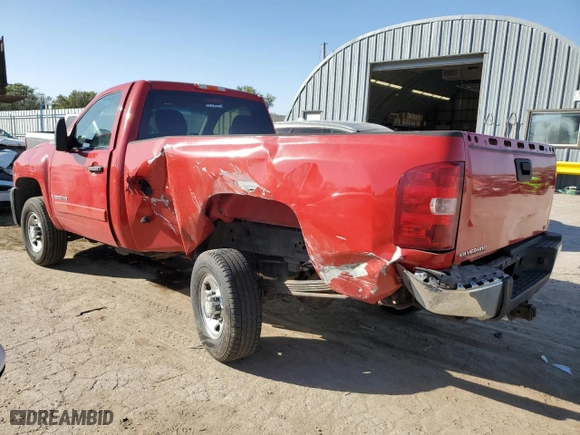 2007 Chevrolet Silverado 2500HD Work Truck with VIN 1GCHC24K27E540626, listed as a Copart auction lot 74277134 with NaN miles and Salvage Title. Bid and sale history available at carsss.com. Image 2.