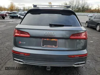 2018 Audi SQ5 Prestige with VIN WA1C4AFY6J2101077, listed as a Copart auction lot 82238344 with 26,034 mi miles and Salvage Title. Bid and sale history available at DreamBid. Image 6.