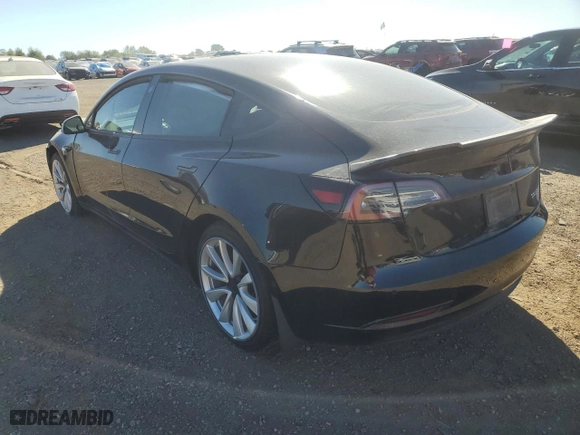 2019 Tesla Model 3 Long Range with VIN 5YJ3E1EB9KF213659, listed as a Copart auction lot 73509474 with 54,000 mi miles and Salvage Title. Bid and sale history available at carsss.com. Image 2.