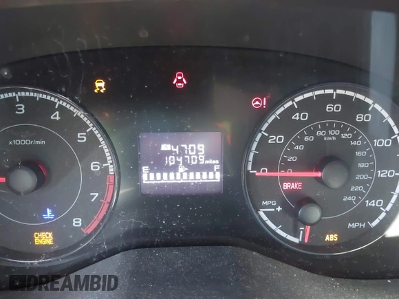 2020 Subaru Crosstrek with VIN JF2GTAAC4LG250147, listed as a IAAI auction lot 42644811 with 104,709 mi miles and . Bid and sale history available at DreamBid. Image 7.