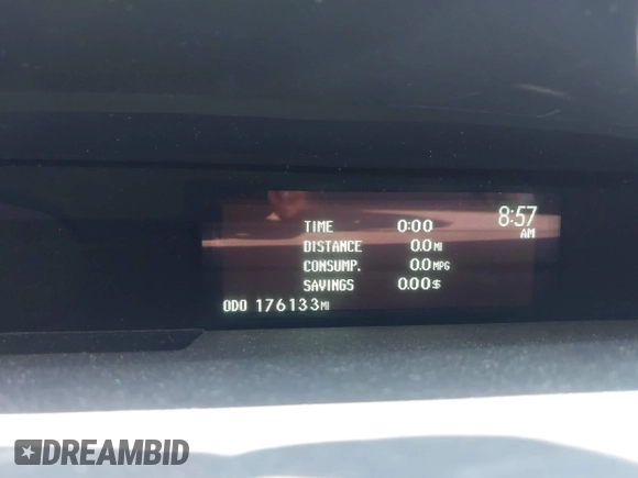 2014 Toyota Prius Four with VIN JTDKN3DU6E1738962, listed as a IAAI auction lot 42453971 with 176,133 mi miles and . Bid and sale history available at DreamBid. Image 15.