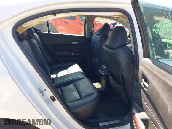 2016 Acura TLX with VIN 19UUB1F35GA000603, listed as a IAAI auction lot 41981464 with 168,783 mi miles. Bid and sale history available at carsss.com. Image 8.