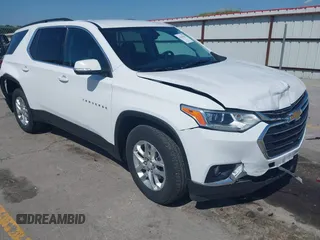 2021 Chevrolet Traverse LT Cloth with VIN 1GNEVGKW3MJ232231, listed as a IAAI auction lot 42561367 with 27,070 mi miles and . Bid and sale history available at DreamBid. Image 1.