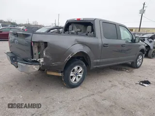 2016 Ford F-150 XL with VIN 1FTEW1CF3GKE97697, listed as a IAAI auction lot 41597967 with 205,425 mi miles and . Bid and sale history available at DreamBid. Image 4.
