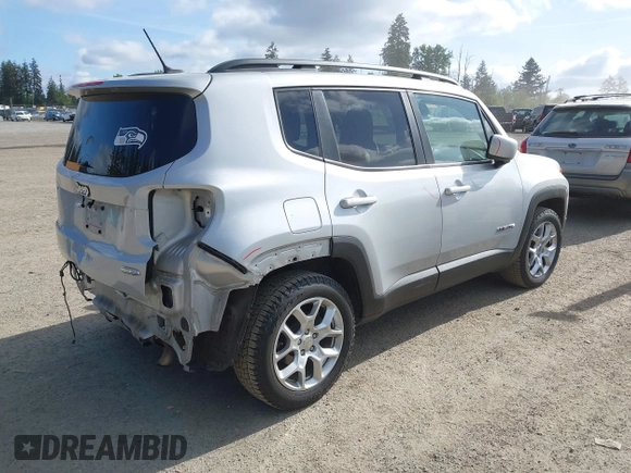 2017 Jeep Renegade Altitude с VIN ZACCJABB0HPF03399, выставлен на аукционе IAAI как лот 42204522 с пробегом 60 100 миль миль и . История ставок и продаж доступна на DreamBid. Изображение 4.