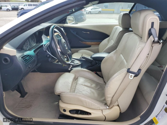 2006 BMW 6 Series 650Ci with VIN WBAEK13476CN76029, listed as a Copart auction lot 47135175 with 108,795 mi miles and Clean Title. Bid and sale history available at carsss.com. Image 7.
