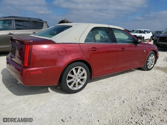 2006 Cadillac STS with VIN 1G6DW677X60194506, listed as a Copart auction lot 43652435 with 168,131 mi miles and Clean Title. Bid and sale history available at carsss.com. Image 3.
