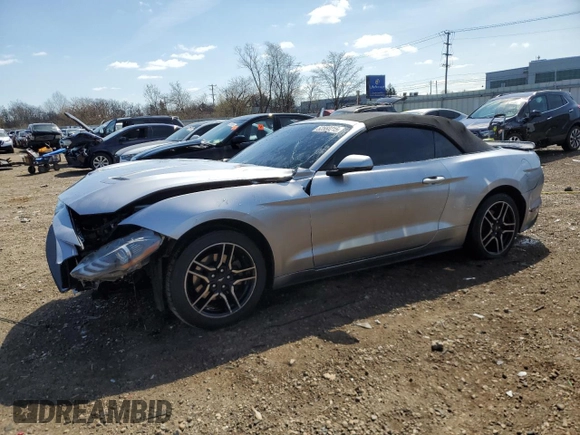 2020 Ford Mustang EcoBoost with VIN 1FATP8UH5L5146916, listed as a Copart auction lot 52550215 with 79,247 mi miles and Salvage title. Bid and sale history available at DreamBid. Image 1.
