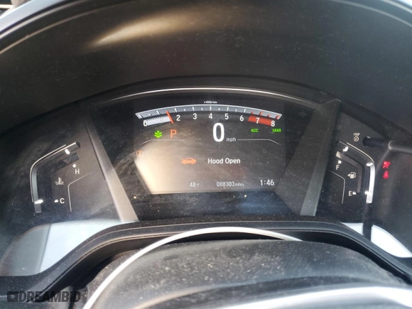 2020 Honda CR-V LX with VIN 2HKRW2H20LH655824, listed as a Copart auction lot 86732254 with 88,303 mi miles and Salvage Title. Bid and sale history available at carsss.com. Image 9.