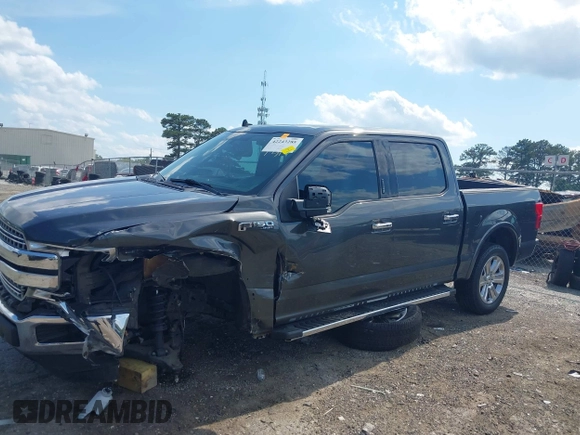 2019 Ford F-150 XL with VIN 1FTEW1C47KKF08272, listed as a IAAI auction lot 42243288 with 225,490 mi miles and . Bid and sale history available at DreamBid. Image 6.