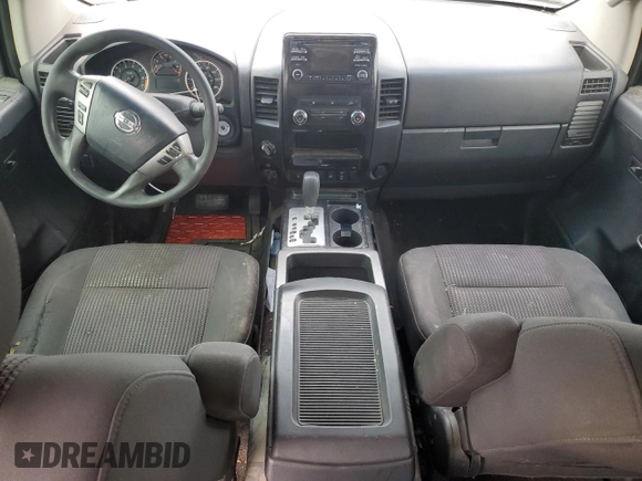 2013 Nissan Titan SV with VIN 1N6BA0EC7DN305798, listed as a Copart auction lot 80024134 with 276,659 mi miles and Salvage title. Bid and sale history available at DreamBid. Image 8.