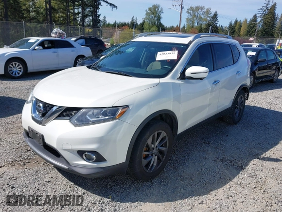 2016 Nissan Rogue SL with VIN 5N1AT2MV7GC866067, listed as a IAAI auction lot 42023831 with 94,727 mi miles and . Bid and sale history available at DreamBid. Image 18.