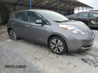2015 Nissan LEAF SV with VIN 1N4AZ0CPXFC330728, listed as a Copart auction lot 42146623 with 85,961 mi miles. Bid and sale history available at carsss.com. Image 4.