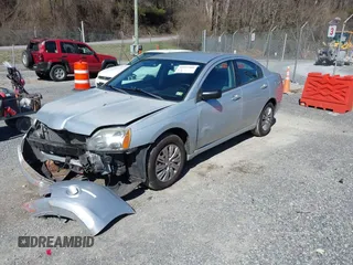 2008 Mitsubishi Galant ES with VIN 4A3AB36F28E019141, listed as a IAAI auction lot 41827566 with 156,269 mi miles. Bid and sale history available at carsss.com. Image 2.