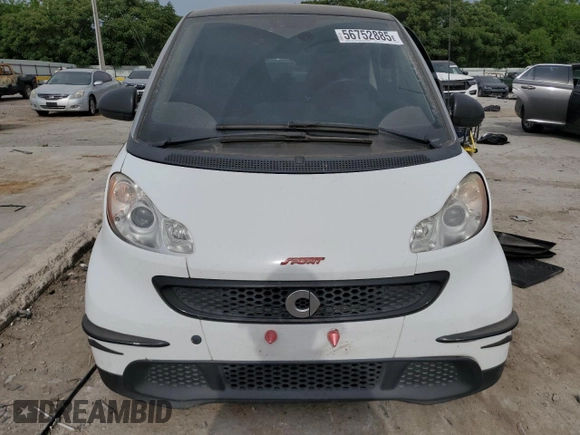 2013 Smart fortwo Pure с VIN WMEEJ3BA9DK618746, выставлен на аукционе Copart как лот 56752885 с пробегом 80 293 миль миль и Списание • Salvage title. История ставок и продаж доступна на DreamBid. Изображение 5.
