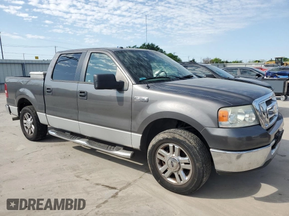 2008 Ford F-150 XL with VIN 1FTRW12W98FB34897, listed as a Copart auction lot 53086715 with 212,789 mi miles and Clean Title. Bid and sale history available at carsss.com. Image 4.
