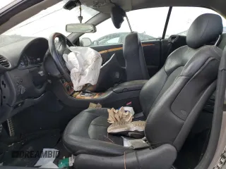 2005 Mercedes-Benz CLK 320 with VIN WDBTK65J95F162336, listed as a Copart auction lot 76138484 with Not Provided miles and Salvage Title. Bid and sale history available at DreamBid. Image 7.