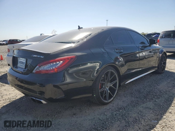 2015 Mercedes-Benz CLS-Class CLS 63 AMG S-Model with VIN WDDLJ7GB3FA148968, listed as a Copart auction lot 48014053 with 98,308 mi miles. Bid and sale history available at carsss.com. Image 3.