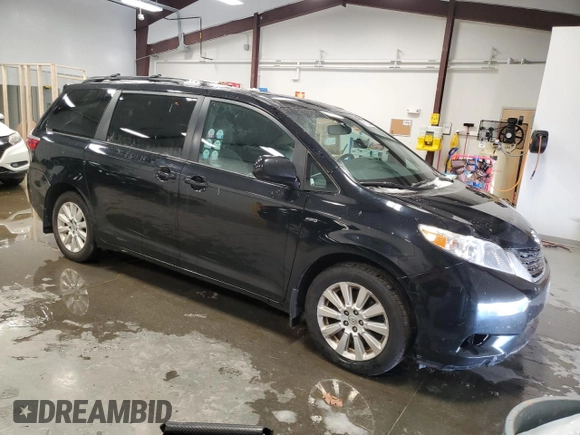 2016 Toyota Sienna LE with VIN 5TDJK3DC2GS129739, listed as a Copart auction lot 86125854 with 74,058 mi miles and Salvage Title. Bid and sale history available at carsss.com. Image 4.