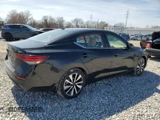 2024 Nissan Sentra SV with VIN 3N1AB8CV6RY387664, listed as a Copart auction lot 50213565 with 1,757 mi miles and Salvage Title. Bid and sale history available at DreamBid. Image 3.