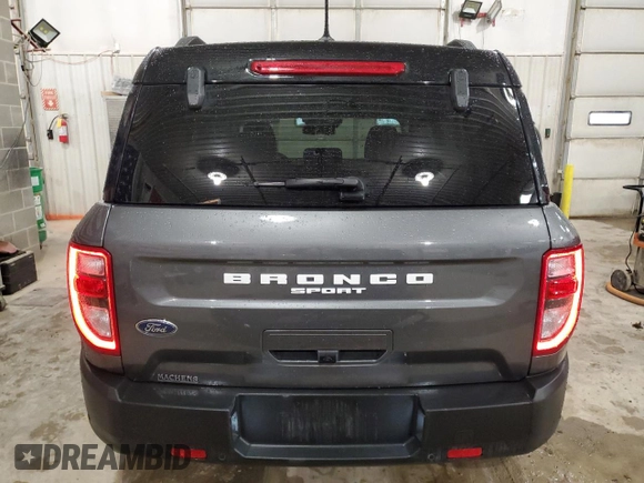 2024 Ford Bronco Sport Outer Banks with VIN 3FMCR9C6XRRF25857, listed as a Copart auction lot 51911225 with 9,073 mi miles and Salvage title. Bid and sale history available at DreamBid. Image 6.