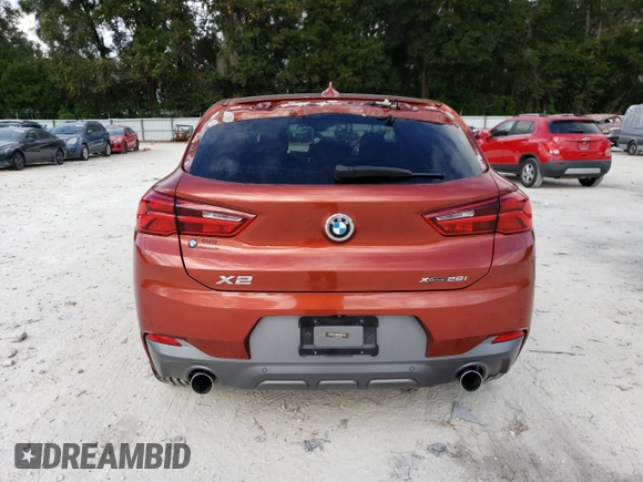 2018 BMW X2 xDrive28i with VIN WBXYJ5C30JEF69377, listed as a Copart auction lot 71223692 with 41,748 mi miles. Bid and sale history available at carsss.com. Image 6.