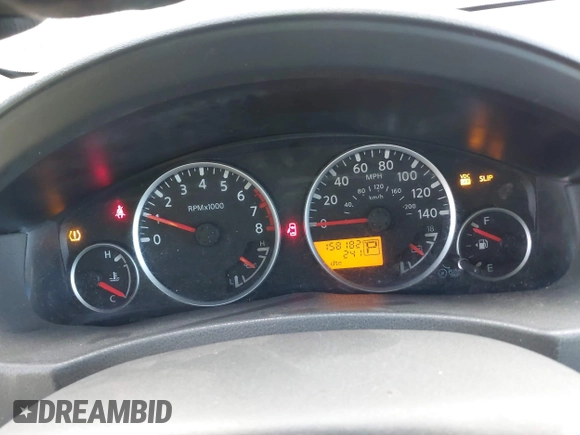 2008 Nissan Pathfinder SE with VIN 5N1AR18U88C606823, listed as a IAAI auction lot 41266052 with 158,182 mi miles. Bid and sale history available at carsss.com. Image 7.