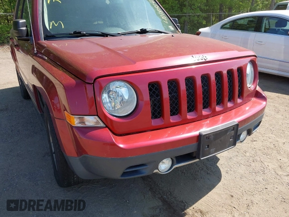 2017 Jeep Patriot High Altitude with VIN 1C4NJRFB2HD179288, listed as a IAAI auction lot 42185295 with 185,854 mi miles. Bid and sale history available at carsss.com. Image 6.