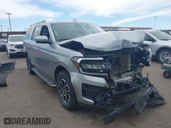2023 Ford Expedition Max XLT with VIN 1FMJK1J81PEA16712, listed as a IAAI auction lot 39699126 with 37,686 mi miles and . Bid and sale history available at DreamBid. Image 1.