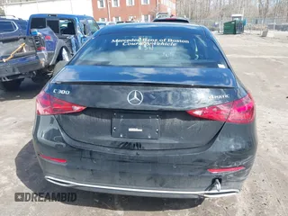 2025 Mercedes-Benz C 300 with VIN W1KAF4HB5SR241590, listed as a IAAI auction lot 41654082 with 4,297 mi miles and . Bid and sale history available at DreamBid. Image 16.