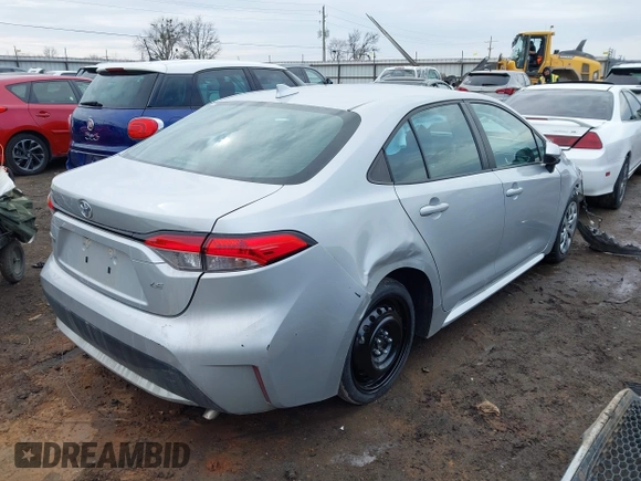 2021 Toyota Corolla LE with VIN 5YFEPMAE0MP238123, listed as a IAAI auction lot 41579342 with 82,470 mi miles and . Bid and sale history available at DreamBid. Image 4.