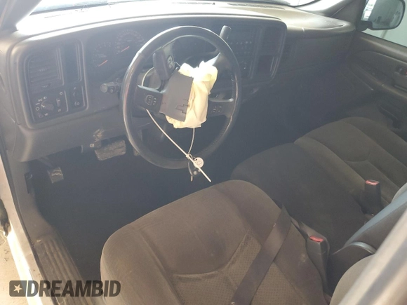 2005 Chevrolet Silverado 1500 Work Truck with VIN 1GCEC19X85Z252519, listed as a Copart auction lot 52890015 with 303,435 mi miles and Salvage Title. Bid and sale history available at DreamBid. Image 8.