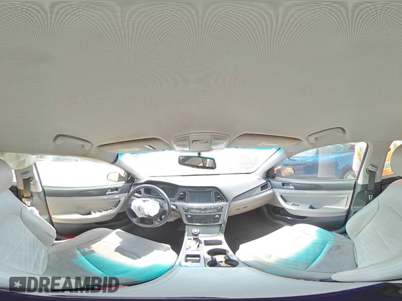 2015 Hyundai Sonata Sport with VIN 5NPE34AF4FH049589, listed as a Copart auction lot 54832855 with Not provided miles and Salvage title. Bid and sale history available at DreamBid. Image 14.