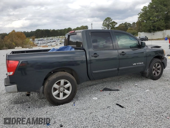 2008 Nissan Titan SE with VIN 1N6BA07D38N317782, listed as a Copart auction lot 78013974 with 250,360 mi miles and Salvage Title. Bid and sale history available at carsss.com. Image 3.