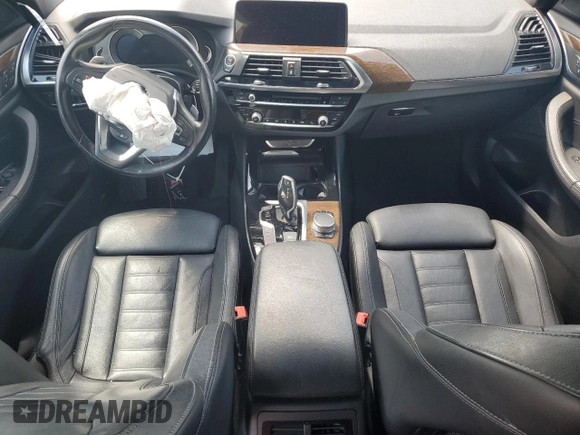 2018 BMW X3 xDrive30i with VIN 5UXTR9C52JLD69863, listed as a Copart auction lot 50917615 with 0 mi miles and Salvage Title. Bid and sale history available at carsss.com. Image 8.