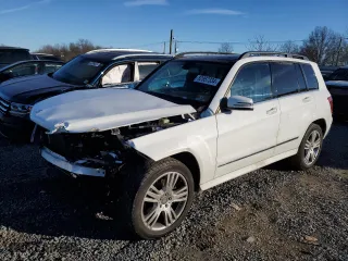 2015 Mercedes-Benz GLK-Class GLK 350 with VIN WDCGG8JB9FG430466, listed as a Copart auction lot 82857334 with 137,912 mi miles and Salvage Title. Bid and sale history available at carsss.com. Image 1.