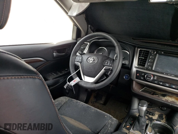 2016 Toyota Highlander Hybrid Limited with VIN 5TDDCRFH8GS015749, listed as a Copart auction lot 63154802 with 0 mi miles. Bid and sale history available at carsss.com. Image 6.