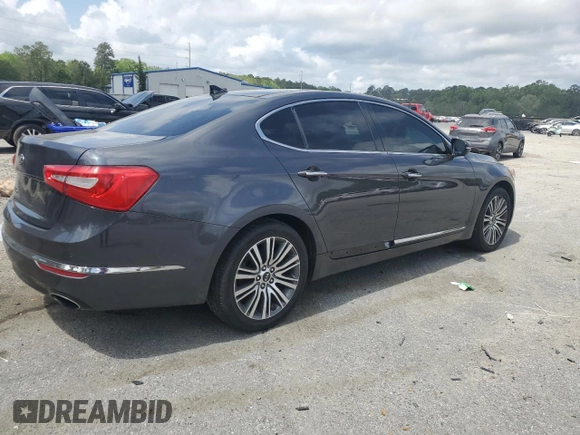 2015 Kia Cadenza Premium z VIN KNALN4D76F5193678, wystawiony jako Copart lot #51409955 z przebiegiem 106 802 mil mil oraz Szkoda całkowita • Salvage title. Historia ofert i sprzedaży dostępna na DreamBid. Obrazek 3.